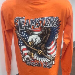 848 L/S ORANGE FLAG T-SHIRT