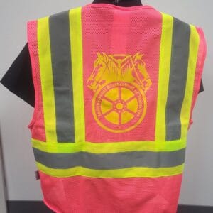 UNI Teamster Pink Safety Vest S/M, L/XL, 2X/3X SIZE COMBINATION